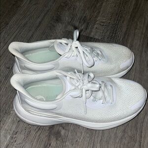 White lululemon sneakers